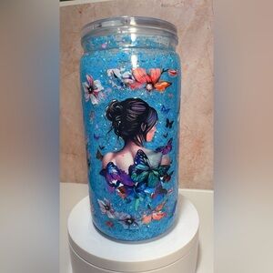 snowglobe cup (acrylic)